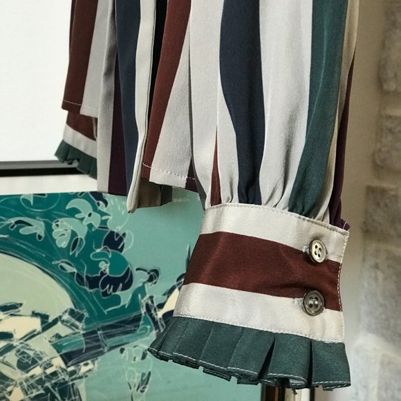 Vintage stripe shirt - Leo Chevalier Brodkin - Picture 4 of 6